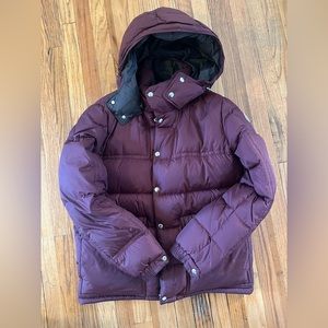 Men’s Burgundy Moncler Size 4 (XL)